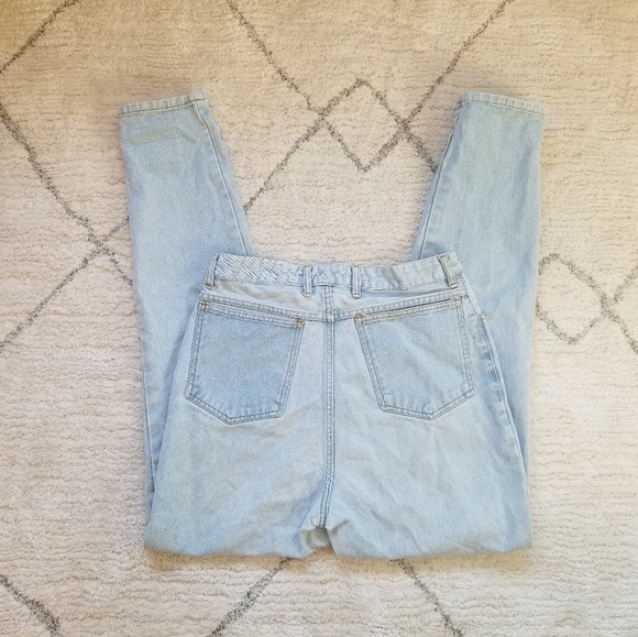 Vintage B.W.B light wash high waist denim Jeans - Picture 2 of 10